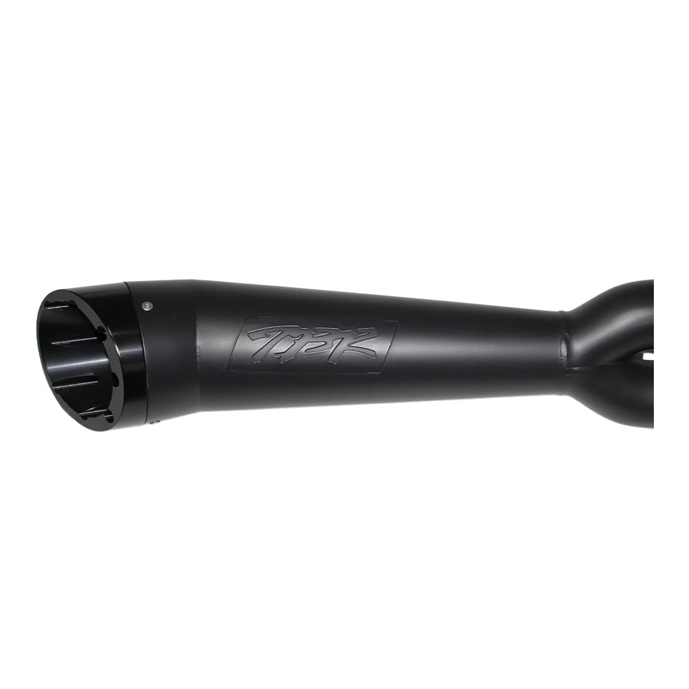 TBR Shorty Turnout 2-into-1 Ceramic Black, Indian Challenger 20+ - 005-5480199-B