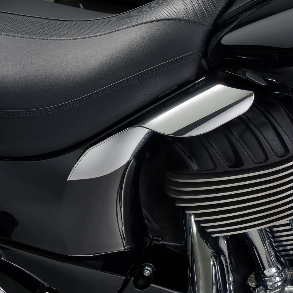Ciro Deflex Heat Shields, Chrome