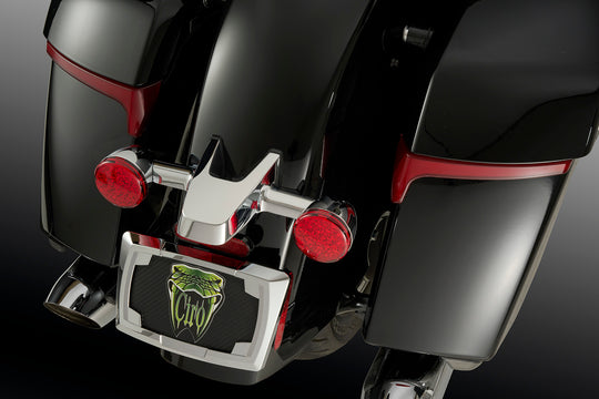 Ciro Bryant M1 Saddlebag Lights - Red Lens/Amber Turn Signal