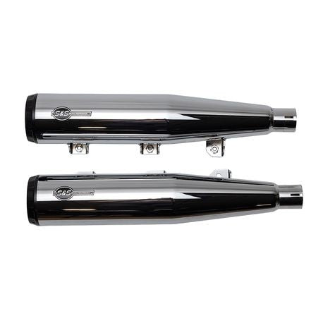 S&S Cycle Grand National Slip-on Mufflers, Scout