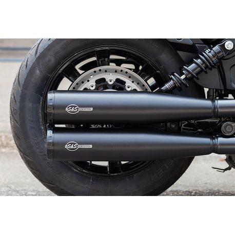 S&S Cycle Grand National Slip-on Mufflers, Scout