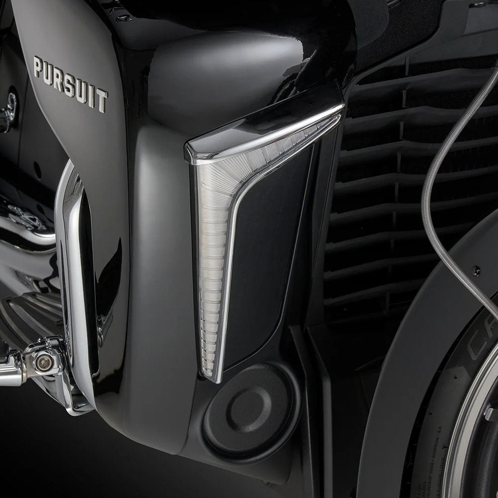 Ciro Fang® Lower Fairing Lights for Indian Pursuit, Black