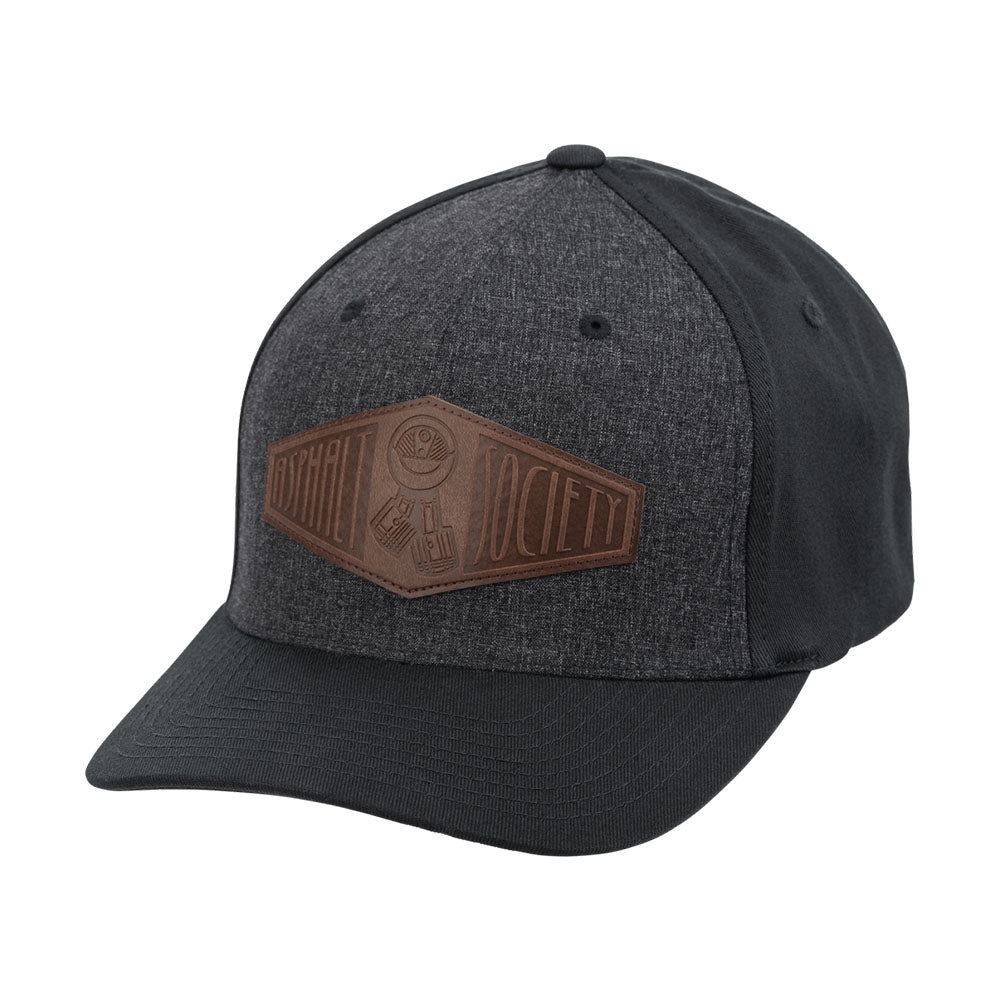 HIGHWAY 21 Asphalt Society Hat. Black/Brown