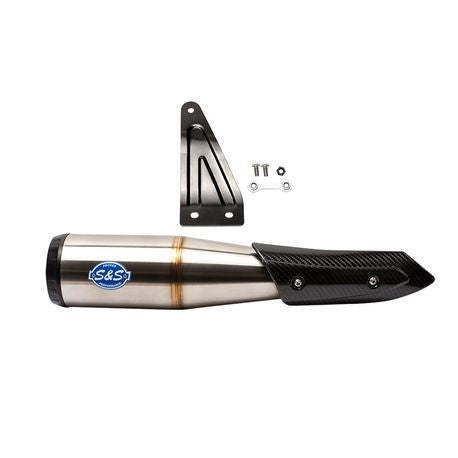 S&S Cycle Grand National Slip-on Muffler, FTR