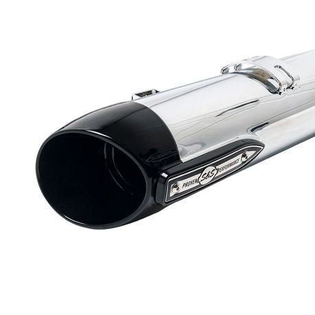 S&S Cycle Broadhead Slip-Ons with Slashcut End Caps