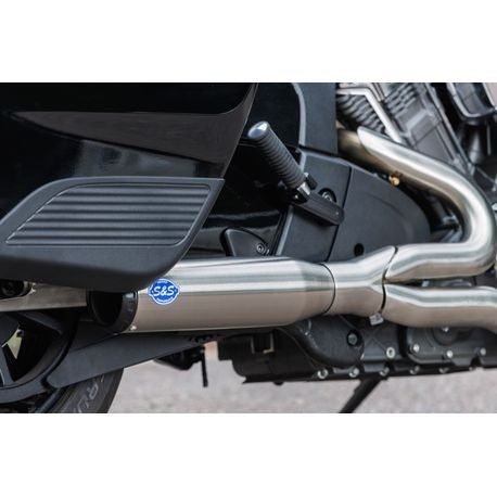 S&S Cycle 2-into-1 Qualifier Exhaust System, Challenger
