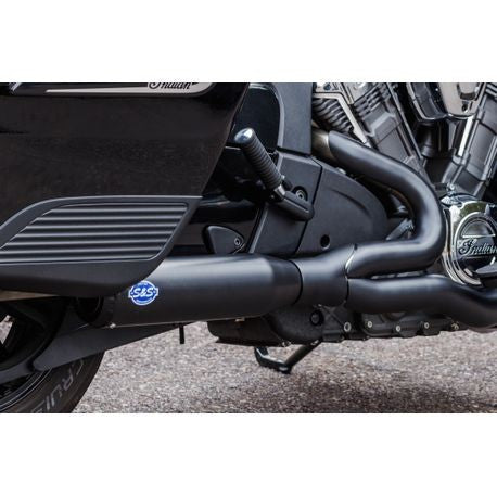 S&S Cycle 2-into-1 Qualifier Exhaust System, Challenger