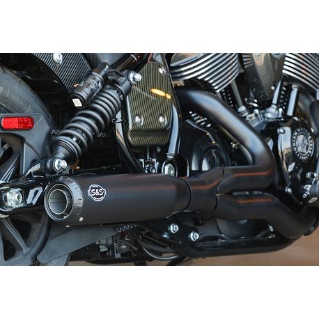 S&S Cycle 2-into-1 Qualifier Exhaust System, Chief