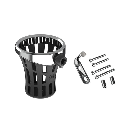 Ciro GEN 2 BIG ASS® Drink Holder with Perch Mount, Chrome