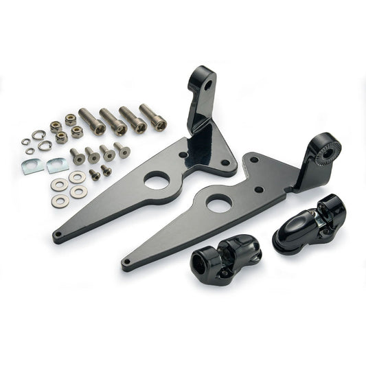 Ciro Driver Highway Peg Mounts, Black