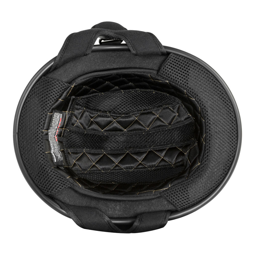 HIGHWAY 21 0.357 Motorcycle Half Helmet, Gloss Black