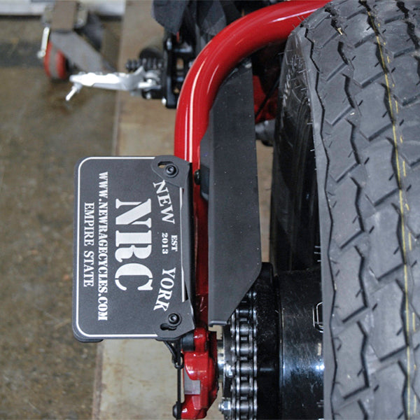 New Rage Cycles FTR Side Mount License Plate - FTR-SIDE