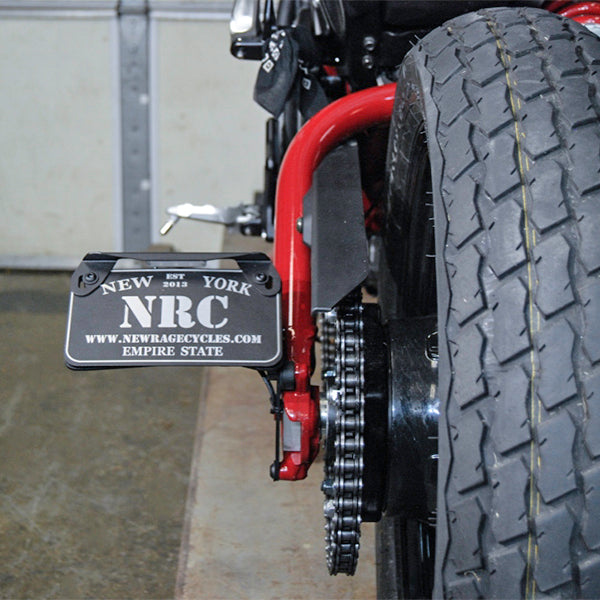 New Rage Cycles FTR Side Mount License Plate - FTR-SIDE