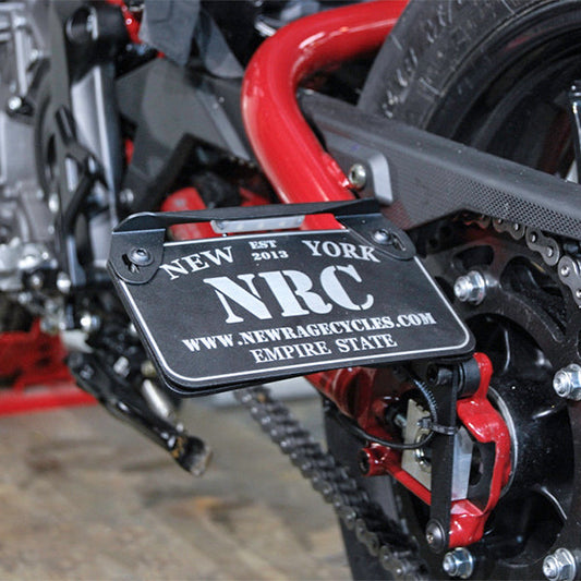 New Rage Cycles FTR Side Mount License Plate - FTR-SIDE