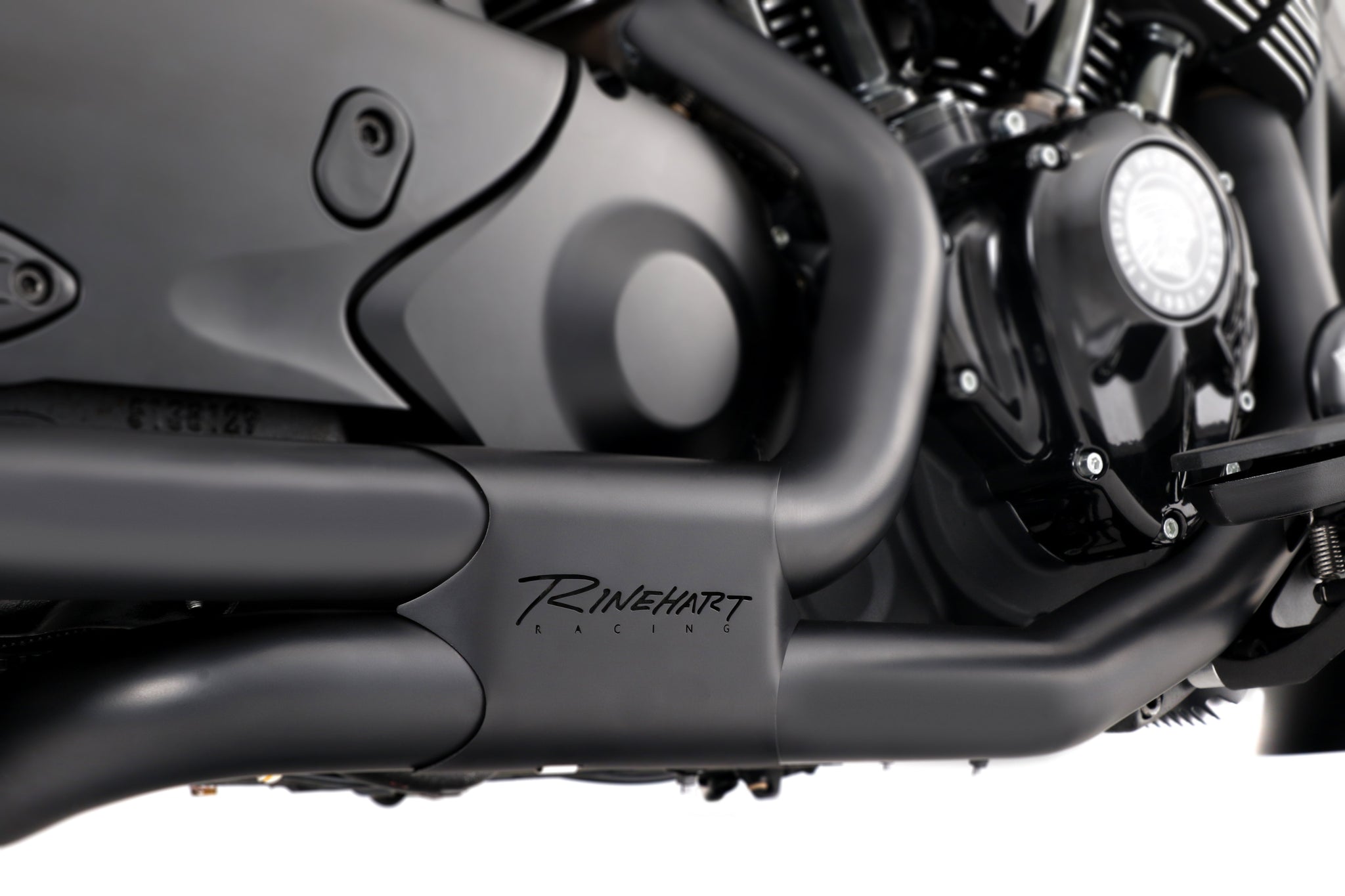 Rinehart Racing Slimline Duals Full System with Slip-On Mufflers, 2021-Later