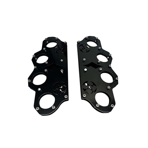 Siouxicide Choppers Brass Knuckle Floor Boards for Indian