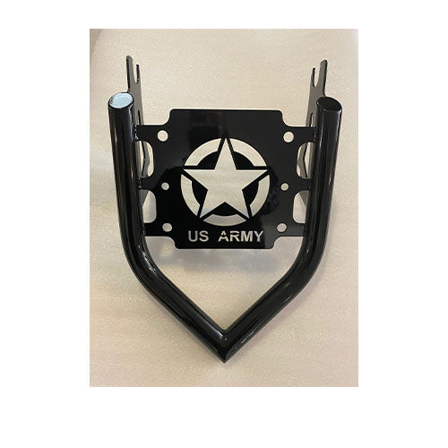 Siouxicide Choppers Indian Military Luggage Rack - US Army