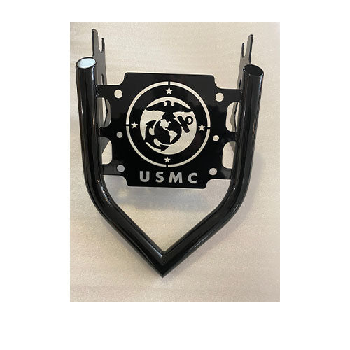 Siouxicide Choppers Indian Military Luggage Rack - USMC